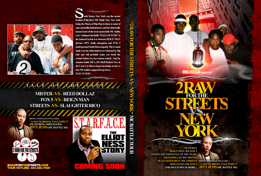 2 RAW (PHILLY) vs NEW YORK (DIGITAL FILE DOWNLOAD)