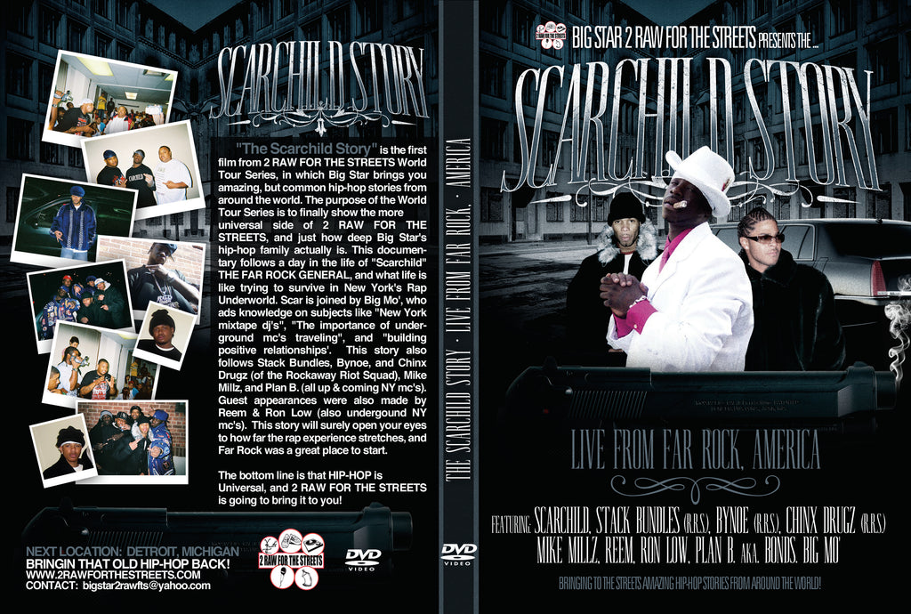 Scarchild Story feat: Stack Bundles RIP (DVD Hard Copy)